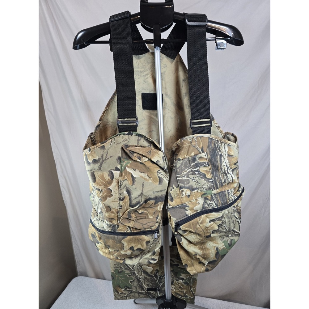 VINTAGE Hunter's Specialties RealTree Advantage Camo Padded Seat Vest Mexico